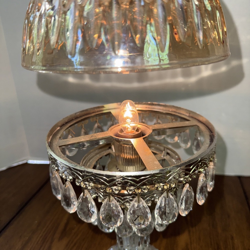 Vig Michelotti Pink Boudoir Parlor Princess Lamp Made Holland Hollywood Regency - Picture 4 of 10